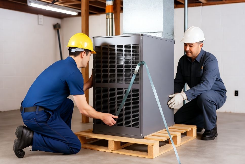 professional furnace installation